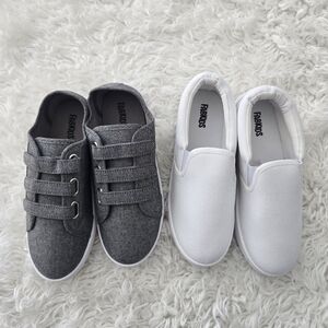Fabkids sneakers size 5 two pairs. New without tags.